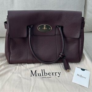Mulberry Oxblood Bayswater